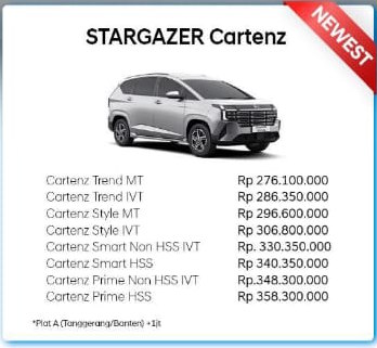 stargazer cartenz